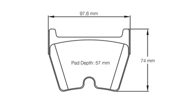 Pagid Racing Brake Pads No. 2931 - Discovery Parts